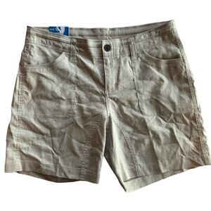 NWT Kuhl Kuhkurve Women’s Shorts Size 10 Color: Birch Hiking‎ Outdoor Work